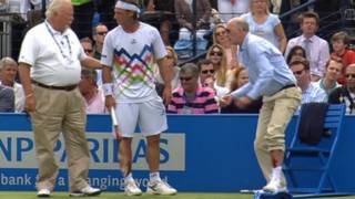 David Nalbandian dan hakim garis