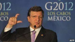 José Manuel Durão Barroso, presidente da Comissão Europeia (Foto: France Presse)