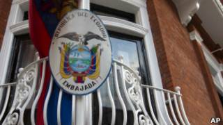 Посольство Эквадора в Лондоне