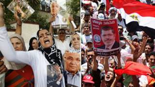 أنصار شفيق ومرسي