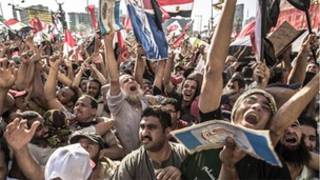 احتفالات بفوز مرسي