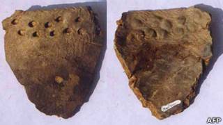 Cerámica hallada en China