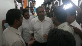 Journalits at Sri Lanka Mirror office describes what happened to UNP parliamentarian Mangala Samaraweera
