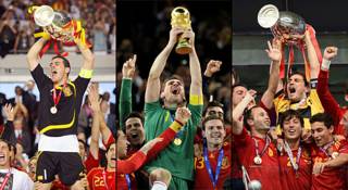 Casillas levanta las Copas