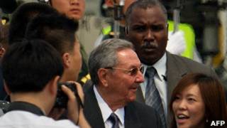 Raul Castro en China