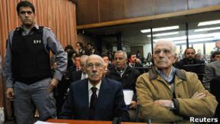 Jorge Rafael Videla y Reynaldo Bignone