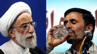محمود احمدی نژاد و احمد جنتی