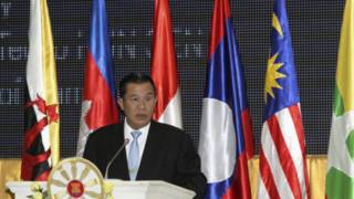 Thủ tướng Hun Sen phát biểu ở Phnom Penh 9/7/2012