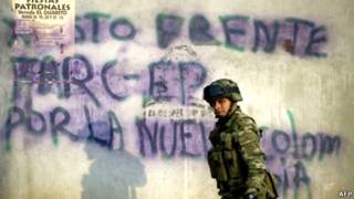 Soldado colombiano | Foto: AFP