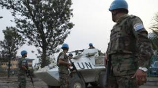 Des soldats de la Monusco en RDC.