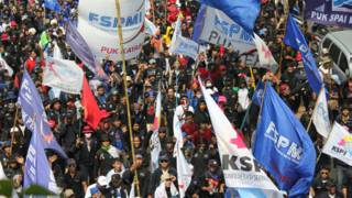 demo buruh