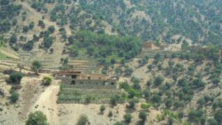 منطقه مرزی کنر در شرق افغانستان
