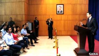 مقدسی در نشست خبری