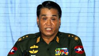 Lt. Gen. Thein Htay, burma border affairs minister