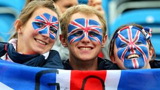 英国队的支持者