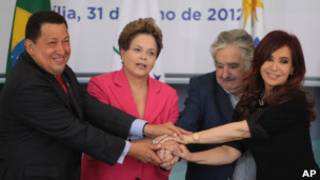 Presidentes dos países do Mercosul