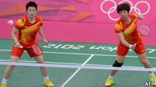 Jogadoras chinesas | Foto: AFP