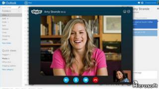 Outlook, skype