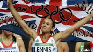 Jessica Ennis, vencedora do heptatlo (Reuters)