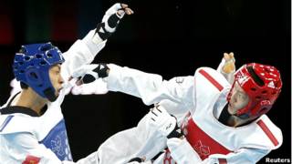 Võ sỹ Taekwondo của VN Lê Huỳnh Châu