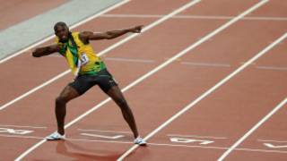 Usain Bolt yaciye umuhigo muri Olympic