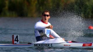 VDV đua thuyền kayak Ed McKeever, Vương Quốc Anh