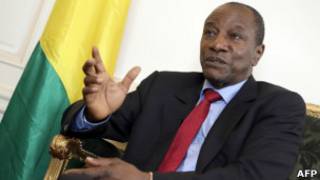 Shugaba Alpha Conde na Guinea