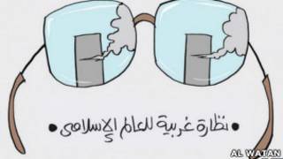 Карикатура в "Аль-Ватан"