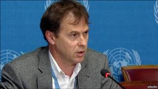 Rupert Colvillem, portavoz de OHCHR