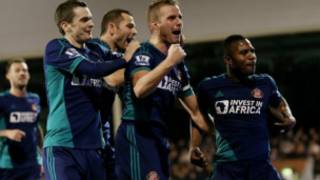 'yan wasan sunderland