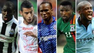 Zaben gwarzon kwallon Afrika na BBC na 2012