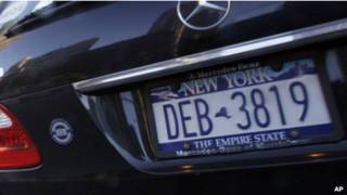 Carro en Nueva York
