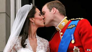 Kate Middleton y el príncipe William