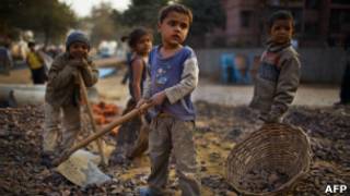 india children construction site