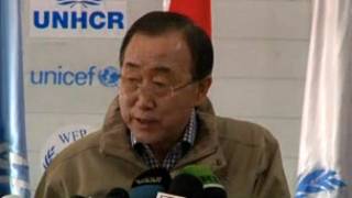Ban Ki-moon de visita en Turquía