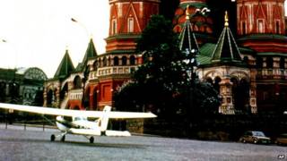 Avioneta de Mathias Rust en Moscú
