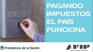 Campaña de la AFIP (Administración Federal de Ingresos Públicos de Argentina)