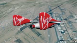 Космический аппарат компании Virgin
