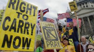 Lobby pró-armas nos EUA (AP)