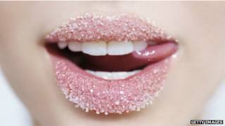 Labios azucarados