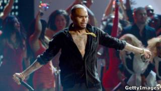 Le chanteur de R&B Chris Brown