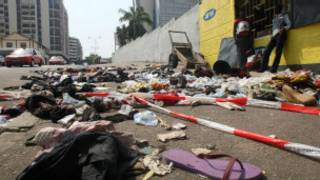 Turmutsutsu a Abidjan, babban birnin kasar Ivory Coast