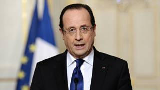 Shugaba Francois Hollande na Faransa