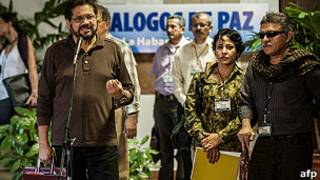 Iván Márquez, jefe negociador de las FARC