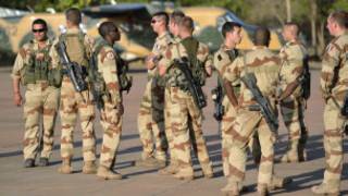 Dakarun sojin Faransa a Mali