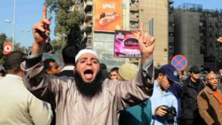 islamist protest in egypt