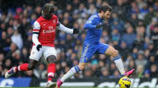 Juan Matta dan Bacary Sagna