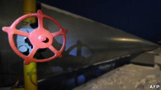 Часть российского газопровода