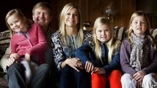 Máxima y su familia