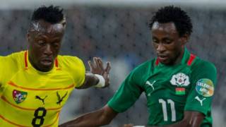 'yan wasan burkina faso da togo